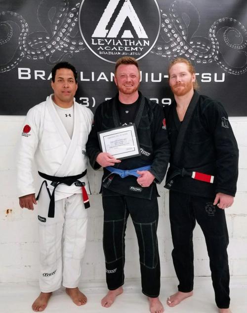 Blue belt · January 23, 2020 · Promoted by Breck Still