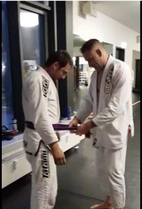 Purple belt · September 1, 2019 · Promoted by Sasha Sasa Rankovic