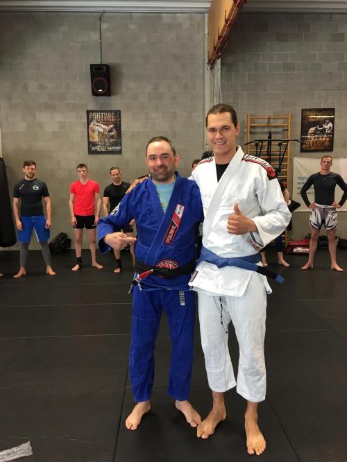 Blue belt · April 2, 2019 · Promoted by Steven Rooyackers