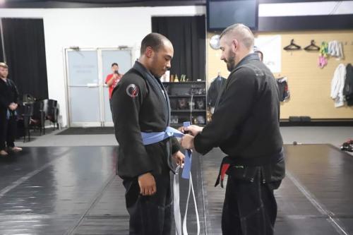 Blue belt · December 15, 2019 · Promoted by Justin Labenne