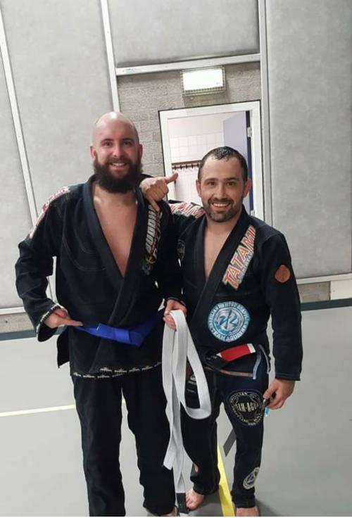 Blue belt · March 31, 2016 · Promoted by Remco van Baardewijk