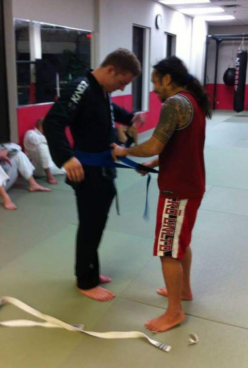 Blue belt · July 22, 2013 · Promoted by Omar Salvosa