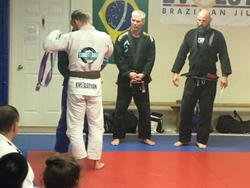 Brown belt · March 25, 2017 · Promoted by Steve Burgess