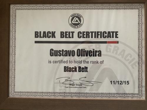 Black belt · December 11, 2015 · Promoted by Roger Gracie - Cesar Lima