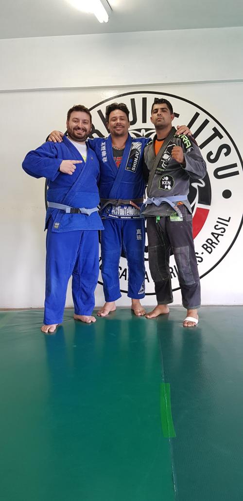 Blue belt · January 22, 2018 · Promoted by Léo Morosetti