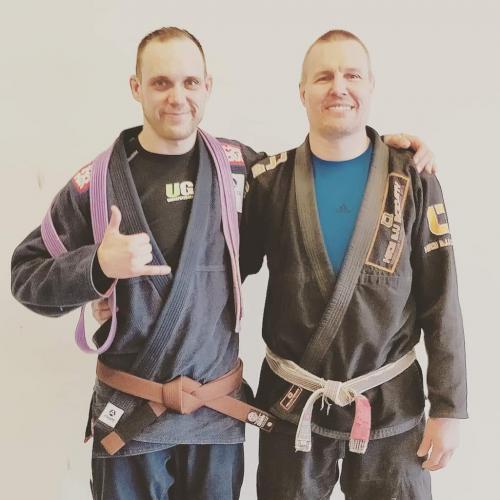 Brown belt · April 14, 2018 · Promoted by Åke Zaar