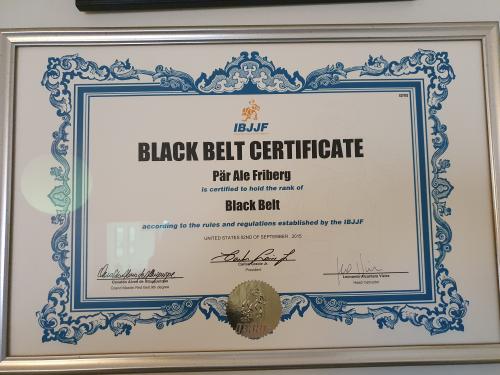 Black belt · May 5, 2015 · Promoted by Bruno Matias