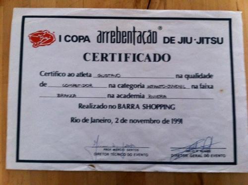 White belt · July 4, 1991