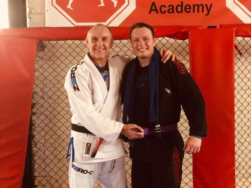 Purple belt · April 2, 2019 · Promoted by Ali Mason