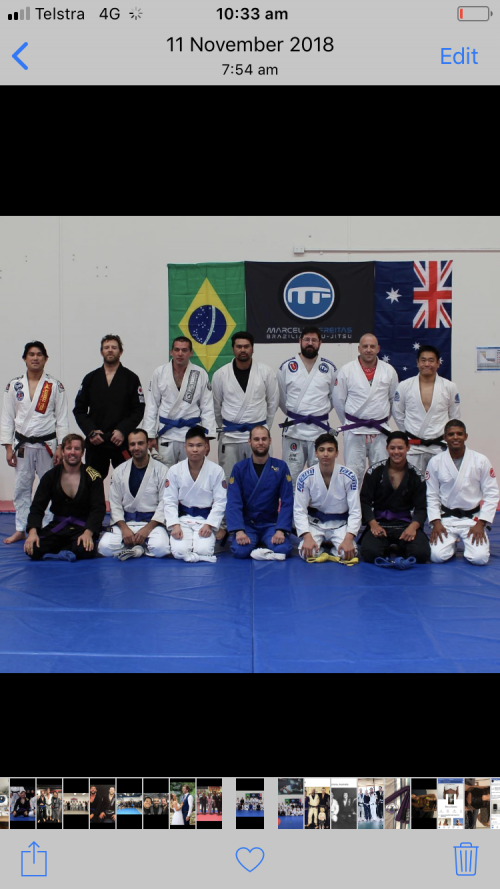 Purple belt · April 4, 2020 · Promoted by Jason Caulfield