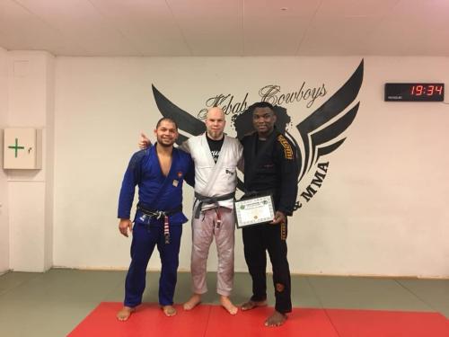 Black belt 1st degree · December 15, 2018 · Promoted by Robson Barbosa