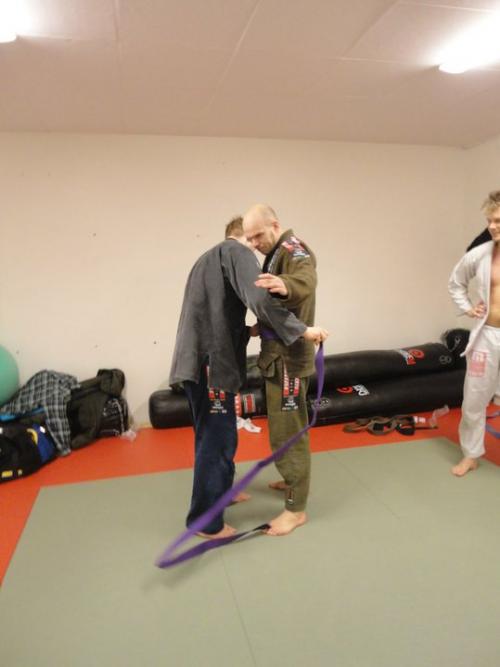 Purple belt · December 17, 2010 · Promoted by Joakim Gyllenberg