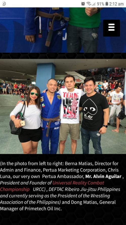 Brown belt · January 30, 2016 · Promoted by Alvin aguilar