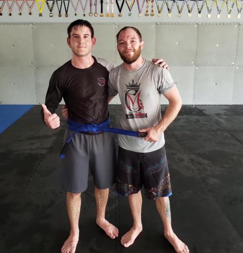Blue belt · July 14, 2019 · Promoted by Shane Weinischke