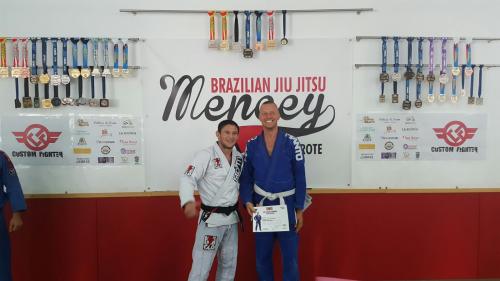 Blue belt · January 14, 2017 · Promoted by Pedro schmall