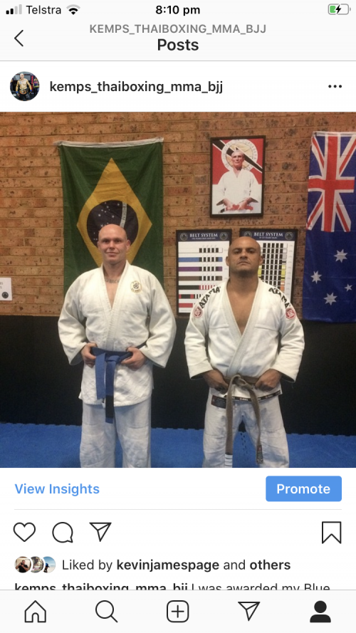 Blue belt · May 13, 2015 · Promoted by William Almaida