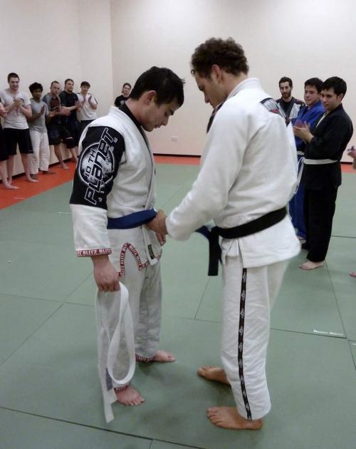 Blue belt · December 17, 2010 · Promoted by Victor Estima