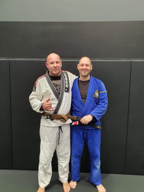 Brown belt · November 4, 2019 · Promoted by Peter Polygenis