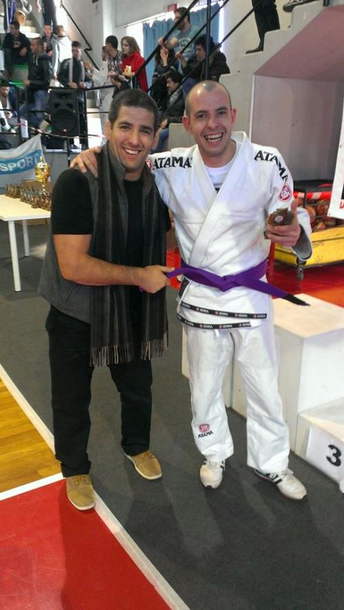 Purple belt · March 16, 2013 · Promoted by Octavio Couto