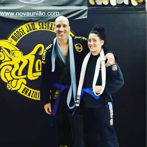 Blue belt · December 8, 2016 · Promoted by AJ Scales