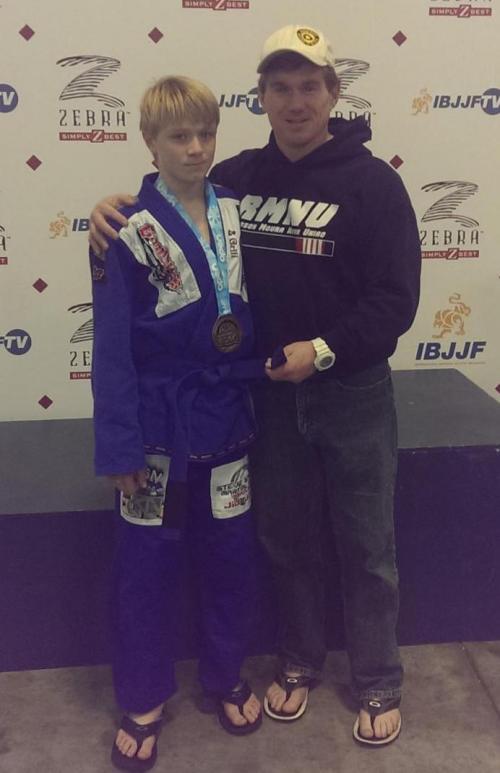 Blue belt · January 24, 2015 · Promoted by Robson Moura (RMNU)