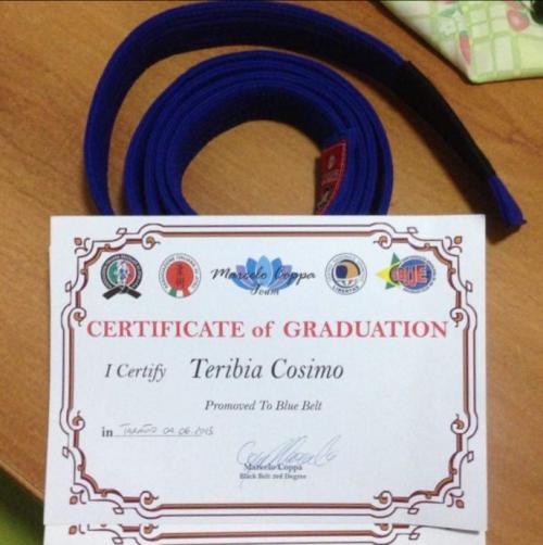 Blue belt · June 4, 2015 · Promoted by Marcelo Coppo Ramones