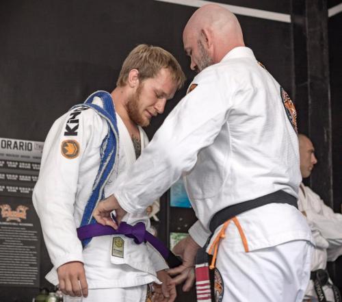Purple belt · June 30, 2019 · Promoted by Jacopo Madaro