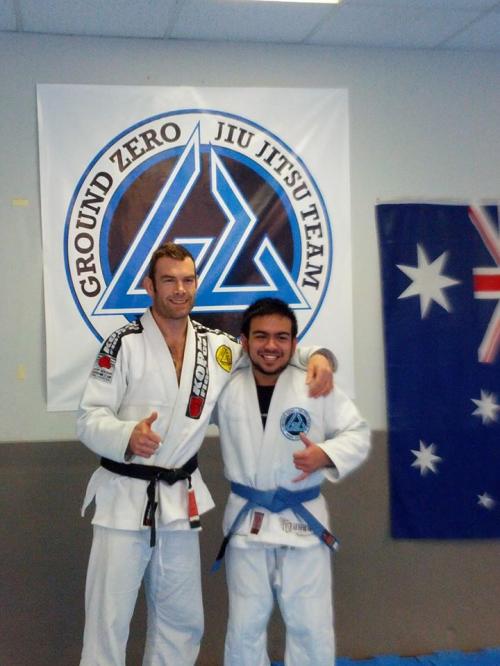 Blue belt · August 17, 2012 · Promoted by Rob Williams