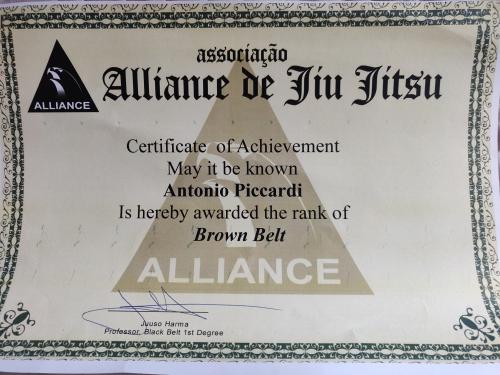 Brown belt · August 30, 2016 · Promoted by Juuso Harma