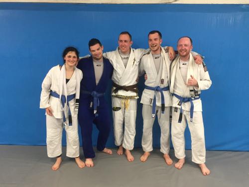 Blue belt · August 11, 2018 · Promoted by Oisin McCabe