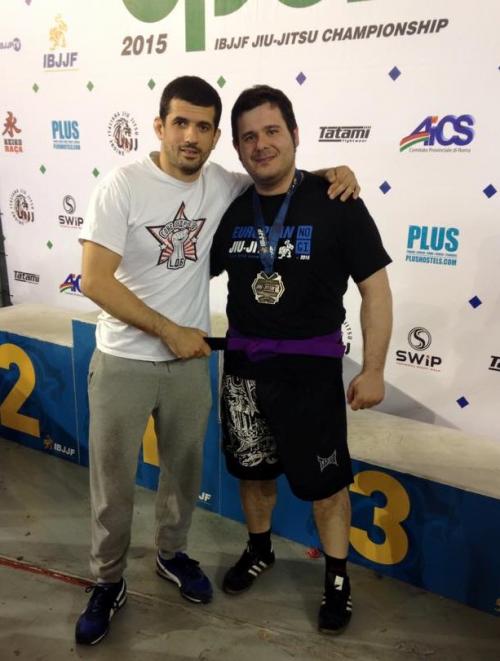 Purple belt · April 12, 2015 · Promoted by Paolo Strazzullo