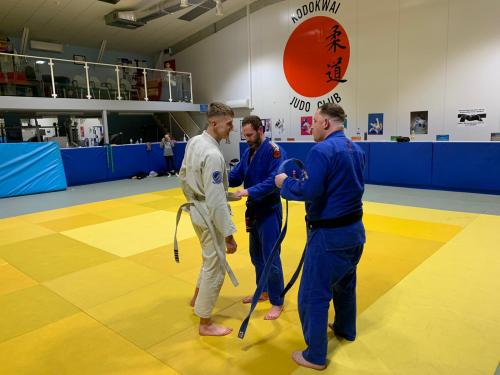 Blue belt · January 19, 2020 · Promoted by Scott Ramsay