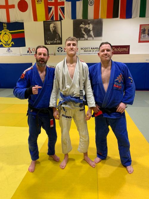 Blue belt · January 19, 2020 · Promoted by Scott Ramsay