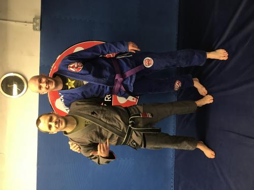 Purple belt · December 6, 2017 · Promoted by Andy Roberts