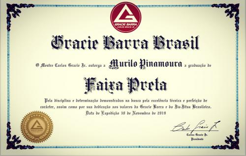 Black belt · November 30, 2019 · Promoted by Marcelo Rezende