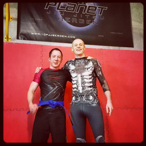 Blue belt · December 19, 2017 · Promoted by Frode Nilsen