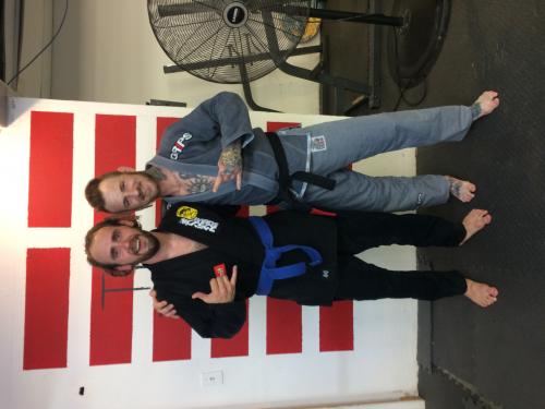 Blue belt · October 17, 2017 · Promoted by Micah Malone