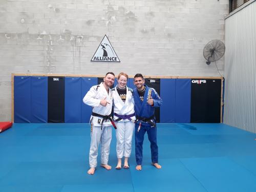 Purple belt · December 9, 2017 · Promoted by Bruno Lemos