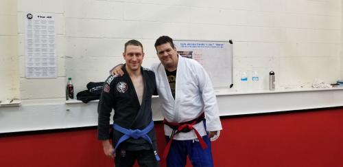 Blue belt · March 26, 2016 · Promoted by Brian Johnson