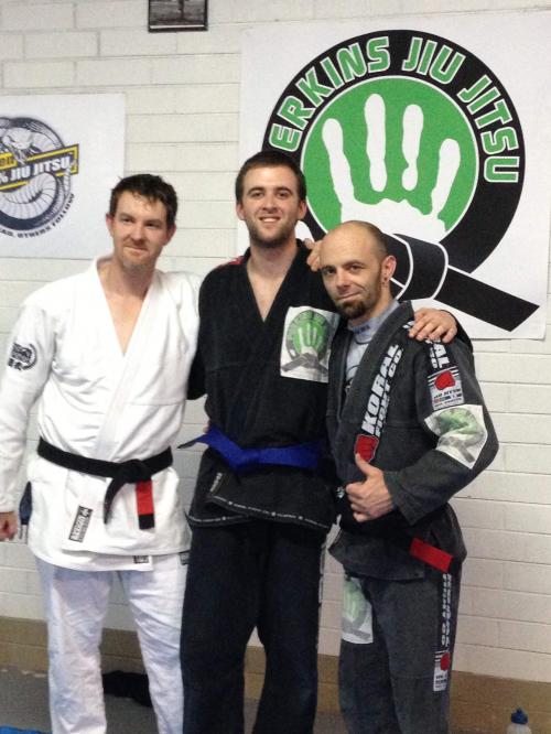 Blue belt · November 30, 2012 · Promoted by Deon Perkins