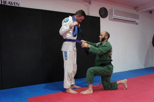 Purple belt · February 8, 2016 · Promoted by Deon Perkins