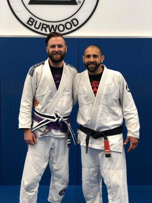 Purple belt · February 8, 2016 · Promoted by Deon Perkins