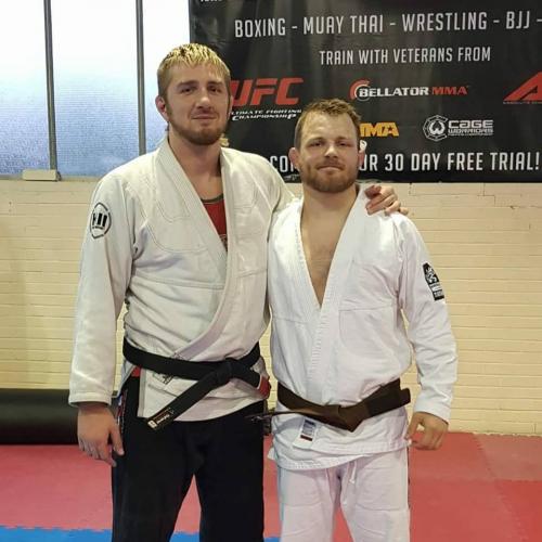 Brown belt · May 15, 2018 · Promoted by Danny Mitchell