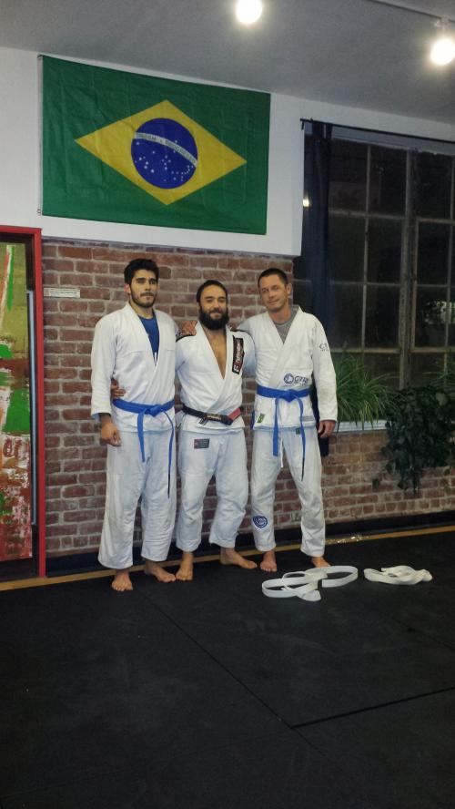 Blue belt · November 8, 2013 · Promoted by Brad Sandoval