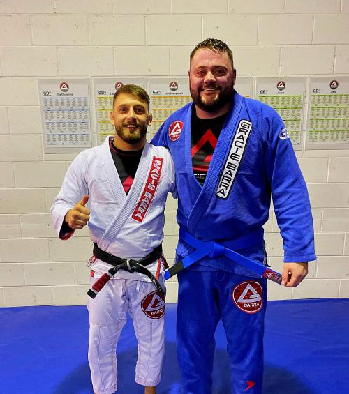Blue belt · February 17, 2020 · Promoted by Oliver Lovell