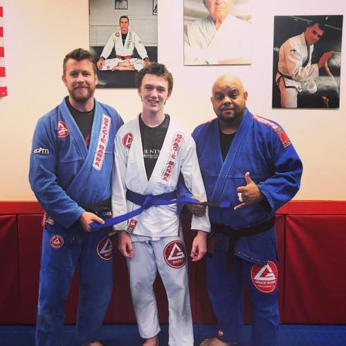 Blue belt · June 28, 2017 · Promoted by Joshua Bowlin
