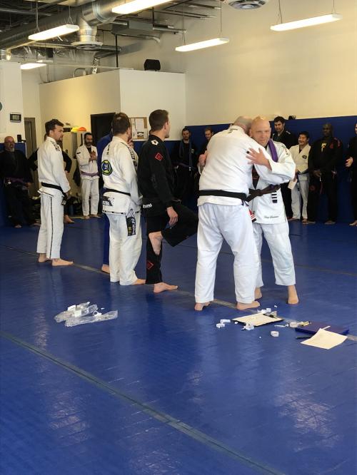 Brown belt · April 13, 2019 · Promoted by Hans Thompson