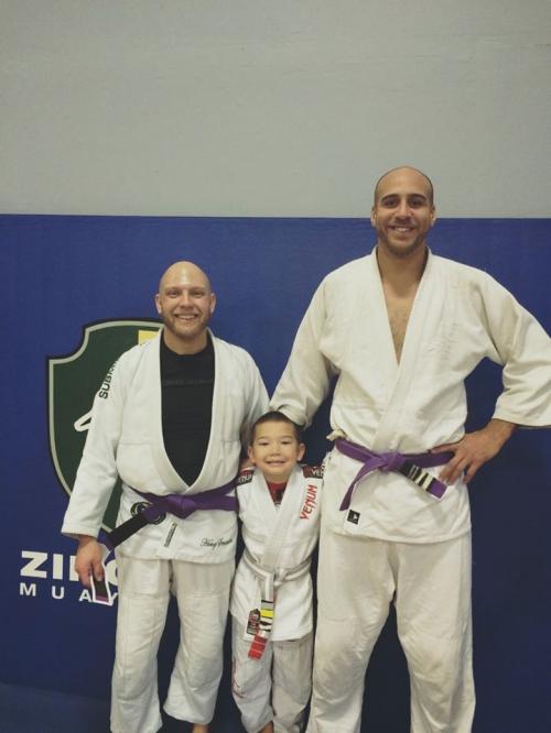 Purple belt · November 21, 2015 · Promoted by Hans Thompson
