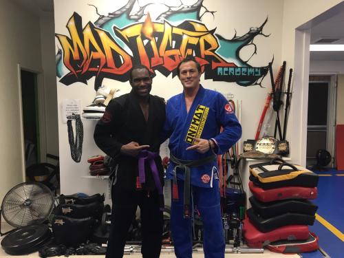 Purple belt · November 30, 2015 · Promoted by Eric goo