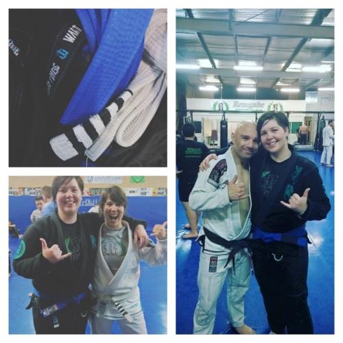 Blue belt · November 30, 2015 · Promoted by Jamie Murray